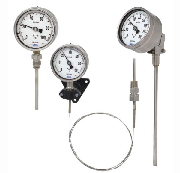 Wika model 73 Gas-actuated Thermometers